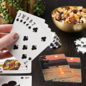 Sunrise Over Katun素晴らし River写真 トランプ (インサイチュ)