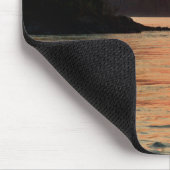 Sunrise Over Katun素晴らし River写真 マウスパッド (コーナー)