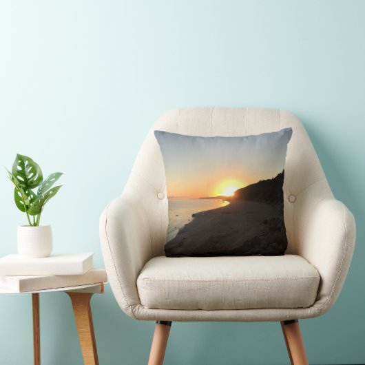 Sunrise Over Long Island Sound クッション (椅子)