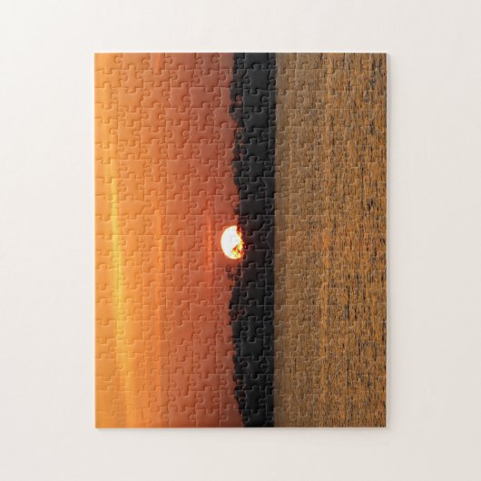 Sunrise Over Perdido Bay ジグソーパズル (縦)