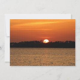 Sunrise Over Perdido Bay ノートカード