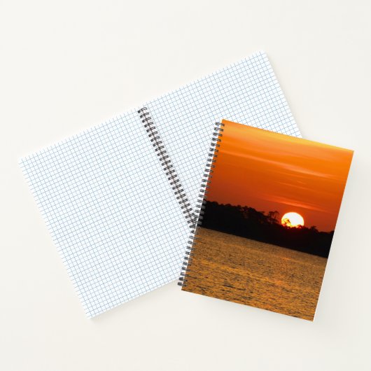 Sunrise Over Perdido Bay ノートブック (内部)