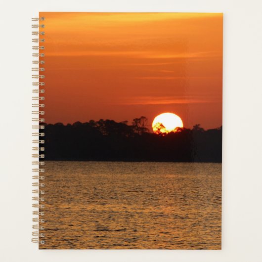 Sunrise Over Perdido Bay プランナー手帳 (正面)
