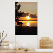 Sunrise over Saint Agathe Poster ポスター (キッチン)