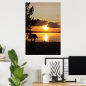 Sunrise over Saint Agathe Poster ポスター (ホームオフィス)