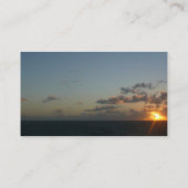 Sunrise over San Juan I Puerto Rico 名刺 (裏面)