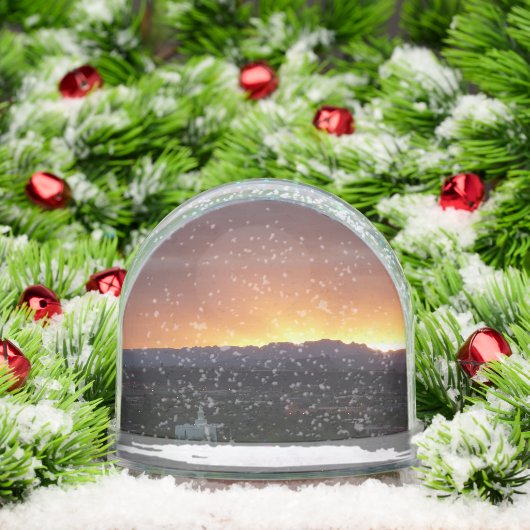 Sunrise over St. George Utah Landscape (クリスマス)