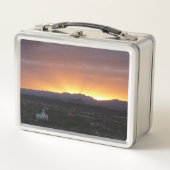 Sunrise over St. George Utah Landscape メタルランチボックス (正面)
