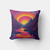 Sunrise Over The Lake クッション (正面)