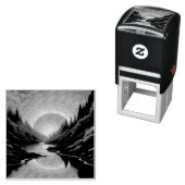 Sunrise Over The Lake セルフインキングスタンプ (インサイチュ)