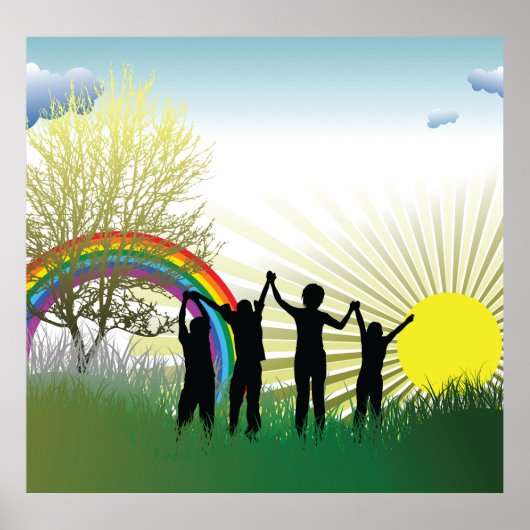 Sunrise Rainbow Children ポスター (正面)