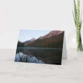 Sunrise Reflection at String Lake I カード (正面)