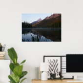 Sunrise Reflection at String Lake I ポスター (ホームオフィス)