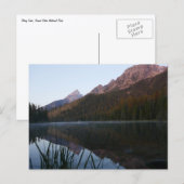 Sunrise Reflection at String Lake I ポストカード (正面/裏面)