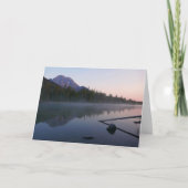 Sunrise Reflection at String Lake II カード (正面)