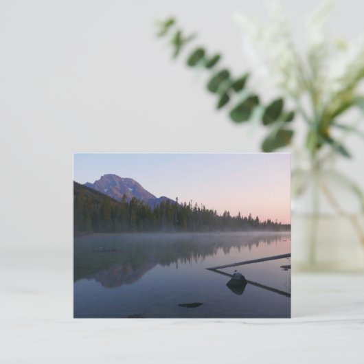Sunrise Reflection at String Lake II ポストカード (スタンド正面)