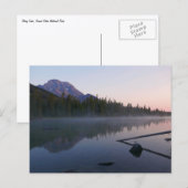 Sunrise Reflection at String Lake II ポストカード (正面/裏面)