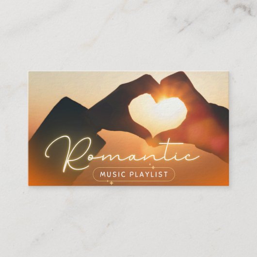 Sunrise Relaxing Music Tee 名刺 (正面)