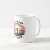 Sunrise Self-Trust Combo Mug  コーヒーマグカップ (正面右)