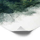 Sunrise Serenity Zen Minimalist Wall Art ポスター (コーナー)