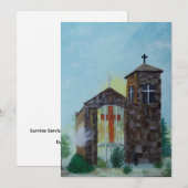 Sunrise Service At St. Joseph's Mission シーズンカード (正面/裏面)