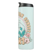 Sunrise Sunburn Sunset Repeat Summer Beach Life  タンブラー (回転右)