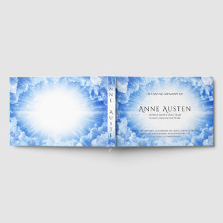 Sunrise & Sunset Funeral Guest Book ゲストブック