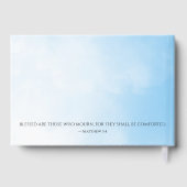 Sunrise & Sunset Funeral Guest Book ゲストブック (裏面)