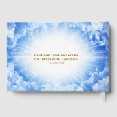 Sunrise & Sunset Funeral Guest Book ゲストブック (裏面)