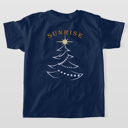 Sunrise T-Shirt Tシャツ (レイダウン裏面)
