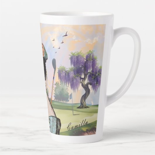 Sunrise Tee Time Latte Mug カフェラテマグ (右)