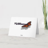 Sunrise Through Icicles Winter Nature Photography サンキューカード (裏面)