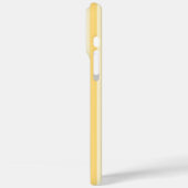 Sunrootフローラストライプオン（オフ白） Case-Mate iPhoneケース (裏面 / 左)