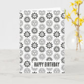 Suns カード (黄色い花)