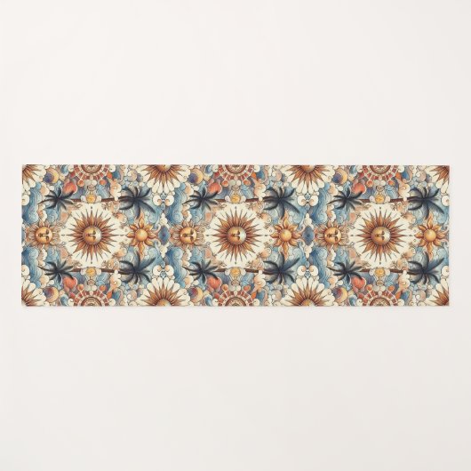 Sun's in Paradise ヨガマット (正面(横))