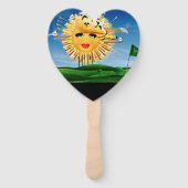 SUNS! SUNSHINE! SUNNY DAY OF GOLF! ハンドファン (裏面)
