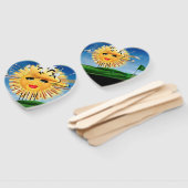 SUNS! SUNSHINE! SUNNY DAY OF GOLF! ハンドファン (組立なし)