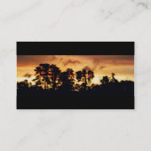 sunset湖の写真 名刺 (裏面)