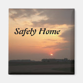sunset3, Safety Home マグネット (正面)