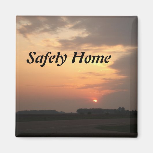 sunset3, Safety Home マグネット (正面)