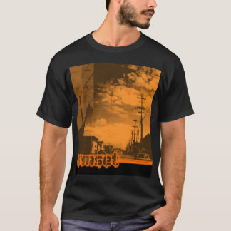 sunset7 -黒の… tシャツ