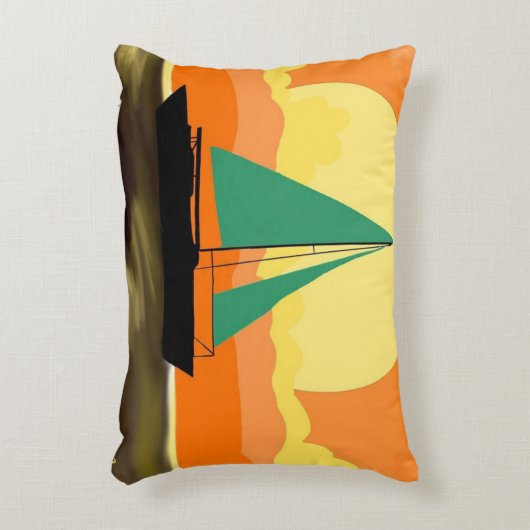 Sunset アクセントクッション (正面(垂直))