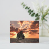 sunset ポストカード (スタンド正面)