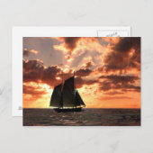 sunset ポストカード (正面/裏面)