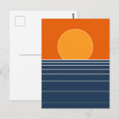 Sunset  ポストカード (正面/裏面)
