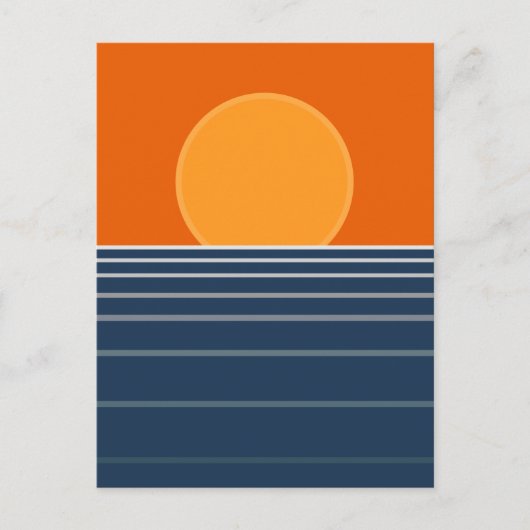 Sunset  ポストカード (正面)