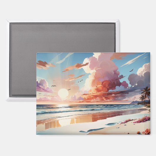 Sunset マグネット (正面/裏面)