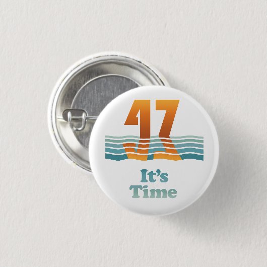 Sunset 47 1.25-inch Button 缶バッジ (正面&裏面)