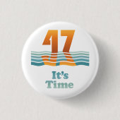 Sunset 47 1.25-inch Button 缶バッジ (正面)