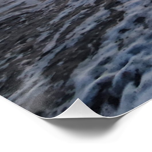 Sunset and soft waves ポスター (コーナー)